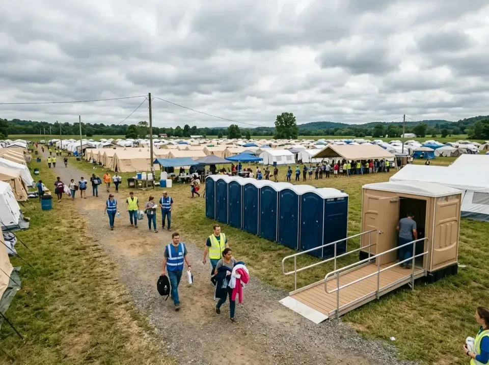 disaster-relief-camp-restrooms-010 — frequently asked questions, Dumpster & Portable Bathrooms Rental in Swansea, IL